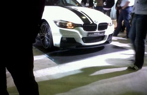 Leaked: Photos of F30 BMW 3 Series with M Performance Parts