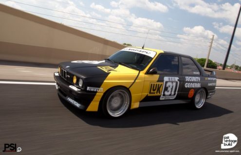PSI Vintage Build – Matte DTM E30 M3 w/ S52 swap