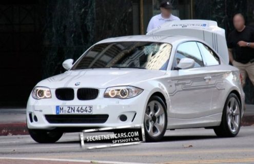 BMW ActiveE spied during testing