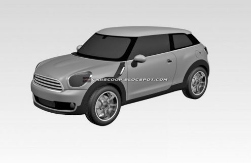 MINI Files Patent Design for Paceman