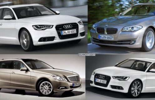 Photo Comparison: BMW 5 Series Touring vs. Mercedes E-Class Estate vs. Audi A6 Avant