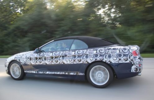 2012 BMW 6 Series Cabrio spotted once again