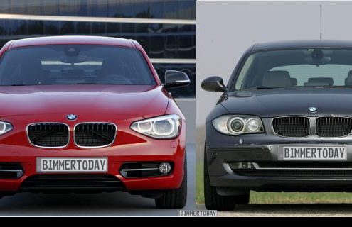 2012 BMW 1 Series vs. E87 1 Series