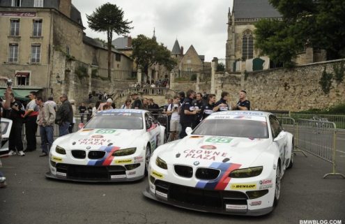 BMW Motorsport opens Le Mans Week at the “Place des Jacobins”