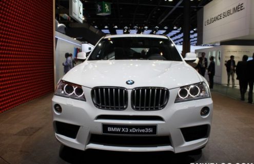BMW announces a base price of $37,625 for the all-new 2011 BMW X3