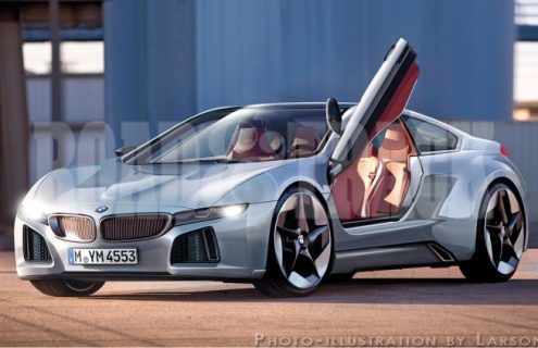 Rendering: 2015 BMW Vision Supercar