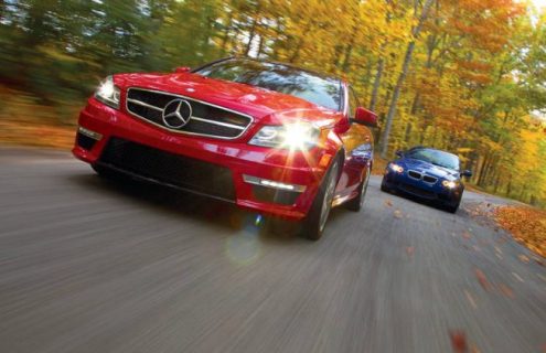 Car & Driver: 2012 BMW M3 Coupe vs. 2012 Mercedes-Benz C63 AMG Coupe