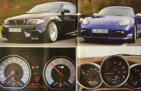 EVO Video Review: BMW 1M vs Porsche Cayman R