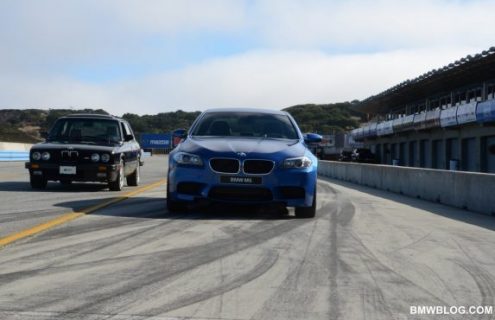 Video: 2012 BMW M5 on track at Laguna Seca