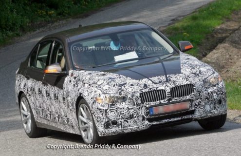Spy Photos: 2012 F30 BMW 3 Series starting to reveal its design