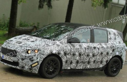 Spied: BMW Front Wheel Drive vehicle