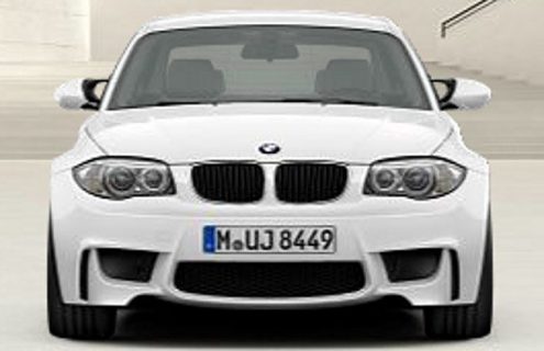 BMW 1M in Alpine White and Black Sapphire
