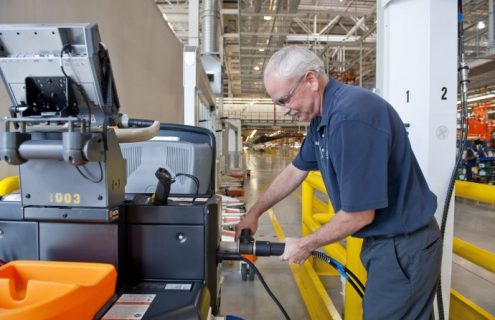 BMW Manufacturing Introduces Hydrogen Fuel Cell Material Handling Equipment