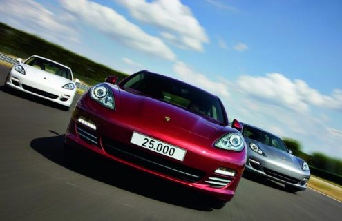 Porsche working on a baby Panamera to compete with BMW 5 Series