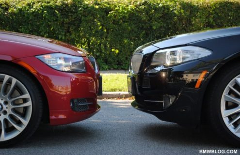 Teaser Test Drive: 2011 BMW 550i and 335d ride together