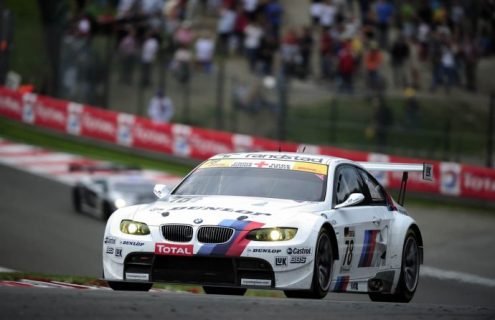 Team BMW Motorsport leads the way in the Spa 24 Hours
