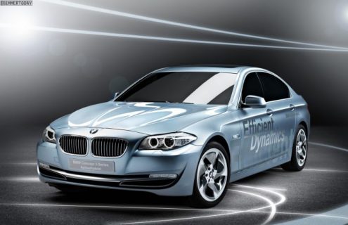 BMW ActiveHybrid 5 coming to dealerships in Spring 2012