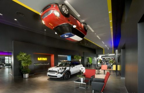 Dedicated MINI Dealership features dramatic design and fun