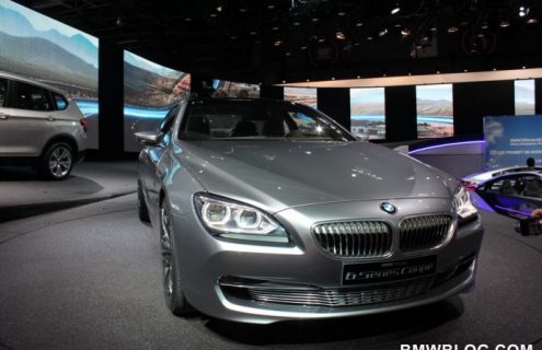Videos: BMW 6 Series Coupe Concept at 2010 Paris Motor Show