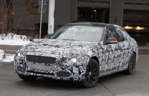 Spy Photos 2012 F30 BMW 3 Series showing new design details 