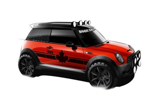 A rocking MINI by DSQUARED²