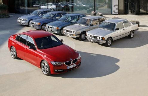 The “face“ of the BMW 3 Series through changing times
