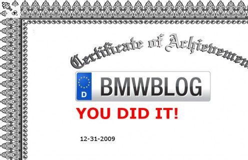 We did well in 2009……