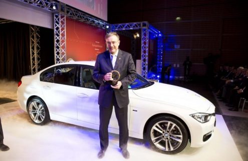 F30 BMW 3 Series wins 2012 “Golden Steering Wheel” award