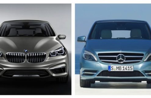 Photo Comparison: BMW Active Tourer vs Mercedes-Benz B-Class