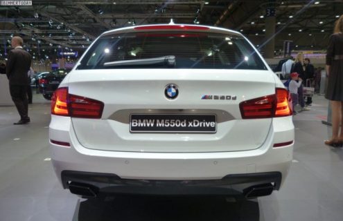 2012 Leipzig Auto Show: BMW M550d xDrive