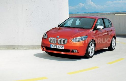 Renderings: BMW 1 Series GT front-wheel drive