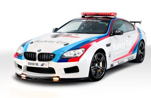 BMW M6 MotoGP Safety Car heading for M Festival