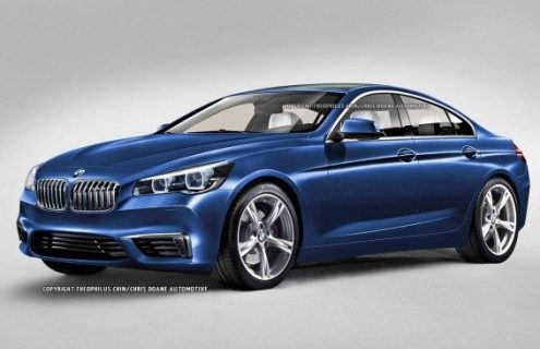 Rendering: 2014 BMW 2 Series Gran Coupe