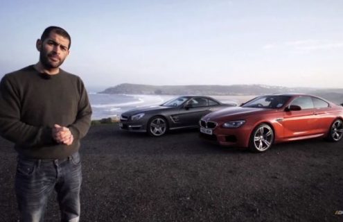 Chris Harris Video: BMW M6 vs Mercedes SL63 AMG