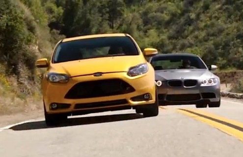 Unusual Comparison: Ford Focus ST pit against BMW M3 – Video