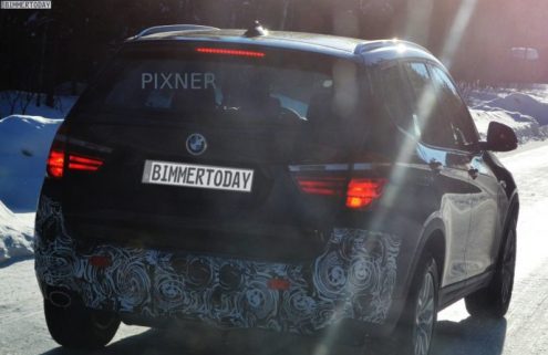 Rumor: BMW X3 facelift coming in June 2013