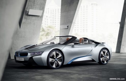 BMW i8 Spyder Wins Crown as the 2012 Concept Vehicle of the Year