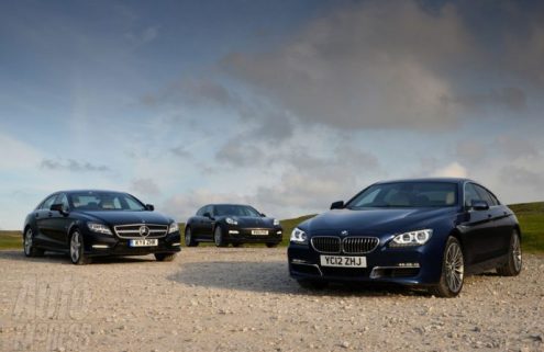 BMW 640d Gran Coupe vs. Mercedes CLS 350 CDI vs. Porsche Panamera