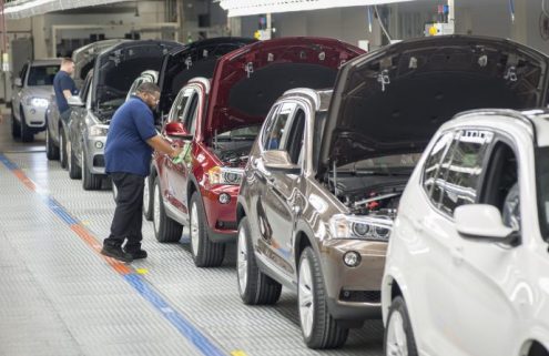 BMW Spartanburg Plant Reports Record Production Volume