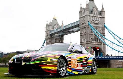 BMW Art Cars on show for the first time in the UK