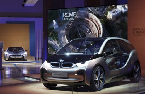 BMW i Born Electric Tour makes first stop in Rome