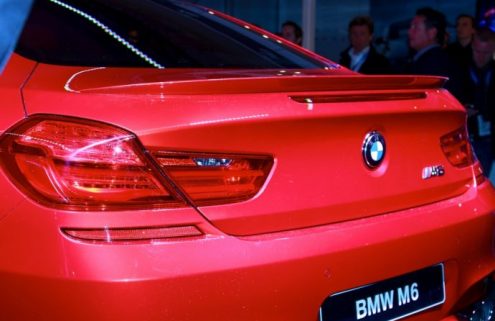 2013 BMW M6 Coupe Gets Trunk Lip Spoiler