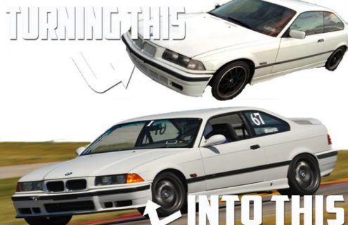 How to turn a BMW E36 into a beginner’s track car