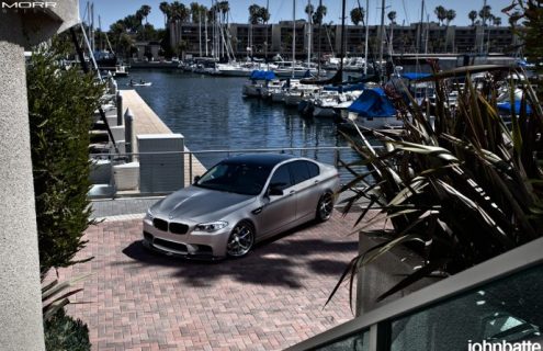 Photoshoot: BMW 5 Series turns into an M5 sedan