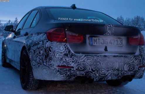 2014 BMW M3 spied in Scandinavia