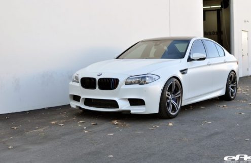 Frozen White F10 BMW M5 by EAS