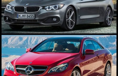 Photo Comparison: BMW 4 Series Coupe vs. Audi A5 vs. Mercedes-Benz E-Class Coupe