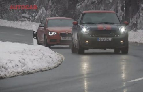 Video: MINI Paceman JCW vs BMW M135i