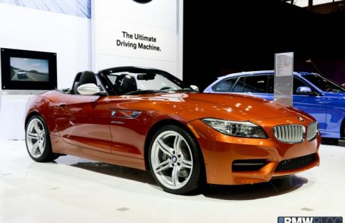 2013 Chicago Auto Show: BMW Z4 Facelift in Valencia Orange