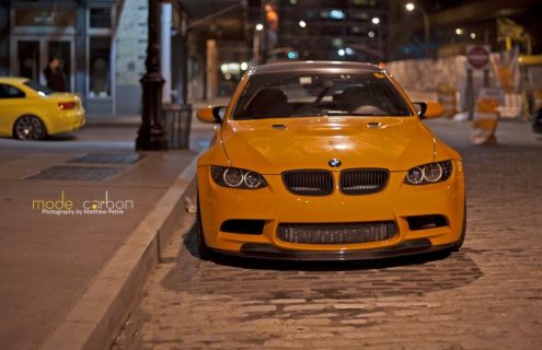 Lime Rock Edition BMW E92 M3 by Mode Carbon and Auto Couture
